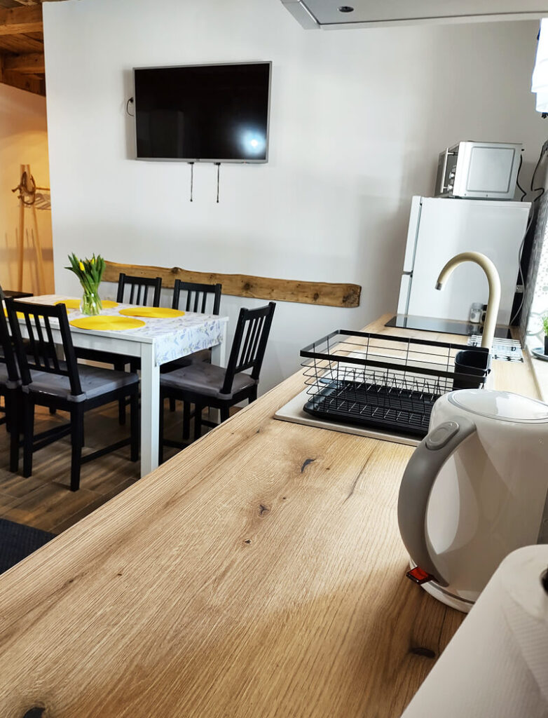 apartament z dwiema sypialniami, kuchnia